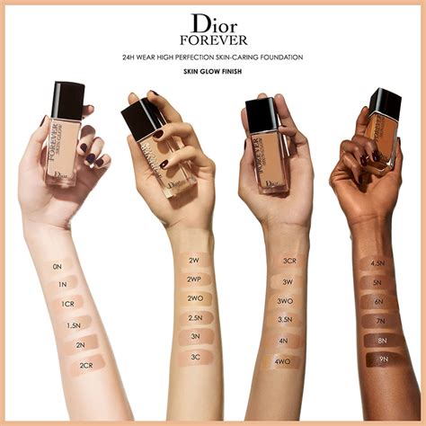 dior forever foundation color match